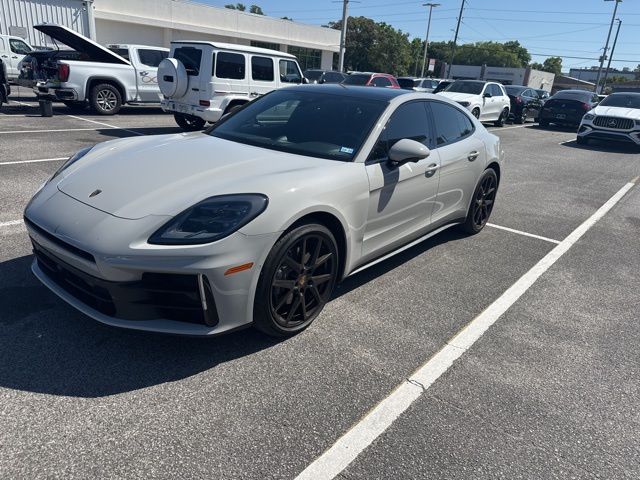 Gray (Volcano Grey Metallic) 2024 Porsche Panamera 4 AWD Sedan All-Wheel Drive 8-Speed Automatic