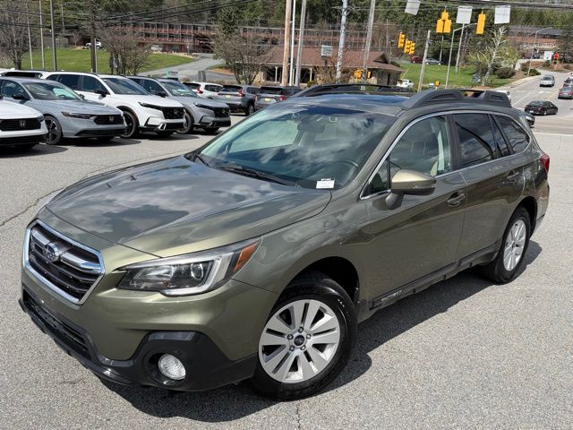 Wilderness Green Metallic 2019 Subaru Outback 2.5i Premium AWD Wagon All-Wheel Drive Continuously Variable Transmission