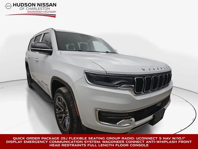 Bright White Clearcoat 2024 Jeep Wagoneer SUV / Crossover 4X2 8-Speed Automatic