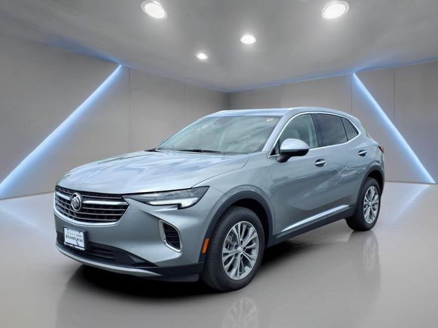 Gray Metallic 2023 Buick Envision Preferred FWD SUV / Crossover Front-Wheel Drive 9-Speed Automatic