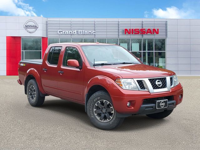 Lava Red 2018 Nissan Frontier Pickup Truck Four-Wheel Drive 6-Speed Manual Overdrive