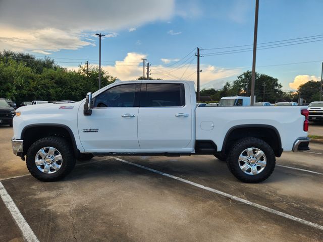 2022 Chevrolet Silverado 2500HD LTZ White at Classic Elite Chevrolet Sugar Land