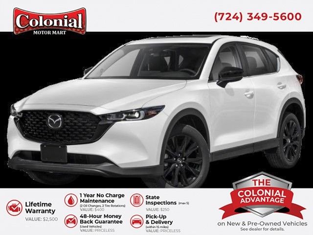Rhodium White Metallic 2023 Mazda CX-5 2.5 S Premium Plus AWD SUV / Crossover All-Wheel Drive 6-Speed Automatic