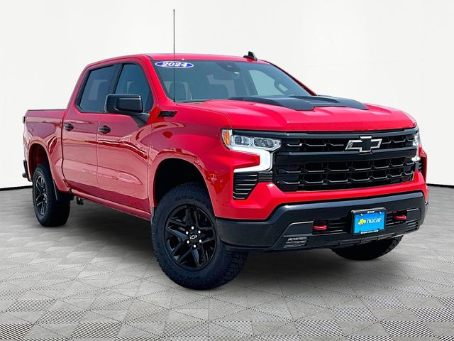 Red 2024 Chevrolet Silverado 1500 Pickup Truck Four-Wheel Drive Automatic