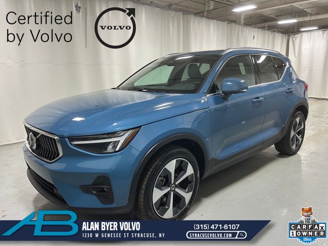 Fjord Blue Metallic 2025 Volvo XC40 B5 Plus Bright Theme AWD SUV / Crossover All-Wheel Drive Automatic