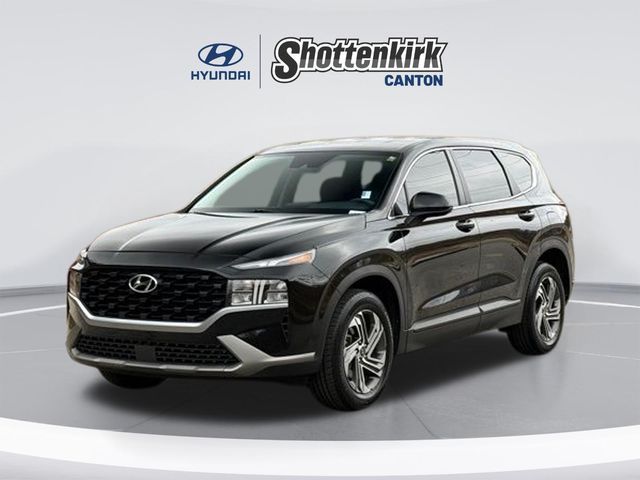 Twilight Black 2021 Hyundai Santa Fe SE FWD SUV / Crossover Front-Wheel Drive 8-Speed Automatic