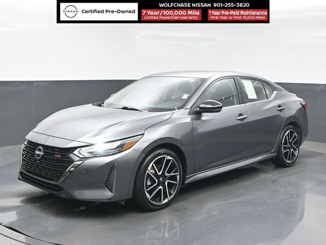 Gray (Gun Metallic) 2025 Nissan Sentra Sedan Front-Wheel Drive Continuously Variable Transmission