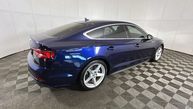 2019 Blue Audi A5 Sportback Premium AWD Hatchback
