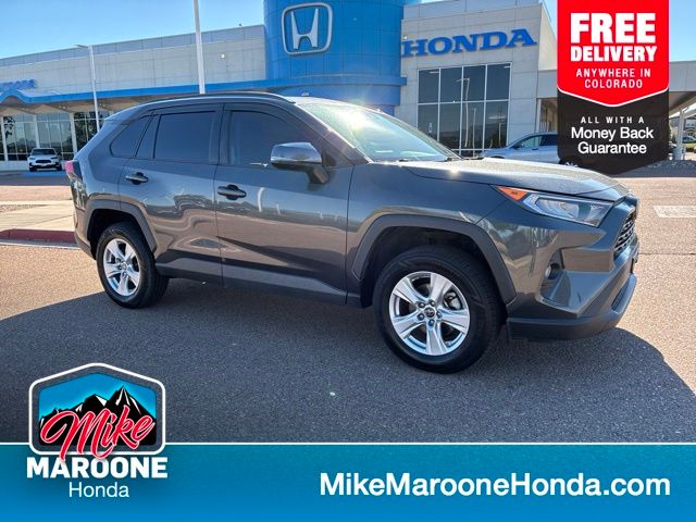 Magnetic Gray Metallic 2019 Toyota RAV4 SUV / Crossover All-Wheel Drive 8-Speed Automatic