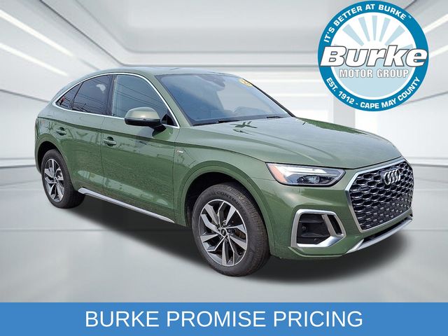 Green 2022 Audi Q5 Sportback 7-Speed Automatic