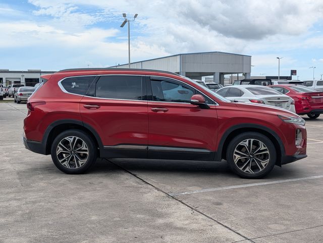2020 Hyundai Santa Fe Limited Orange at DeMontrond Gulf Freeway
