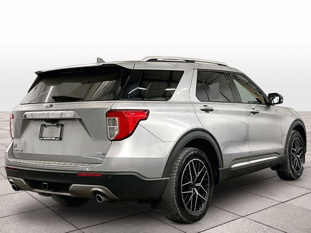 2020 Ford Explorer Limited Silver at Klick Lewis Buick Chevrolet