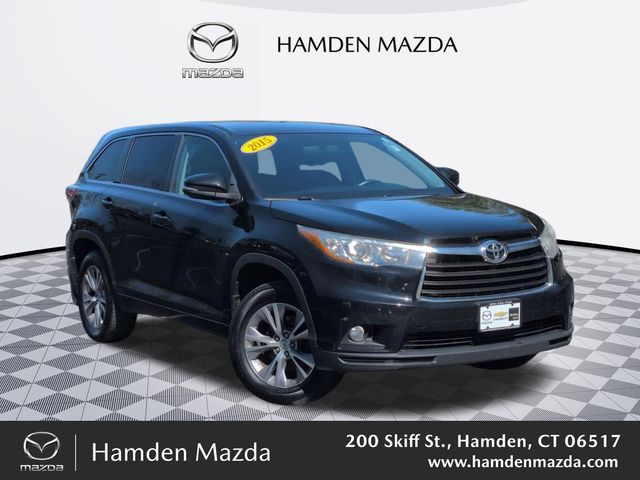 Attitude Black Metallic 2015 Toyota Highlander LE Plus AWD SUV / Crossover All-Wheel Drive 6-Speed Automatic Overdrive