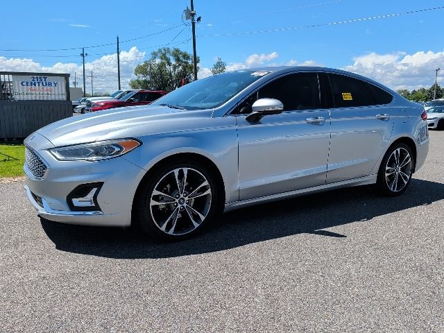 Silver Metallic 2020 Ford Fusion Sedan All-Wheel Drive 6-Speed Automatic