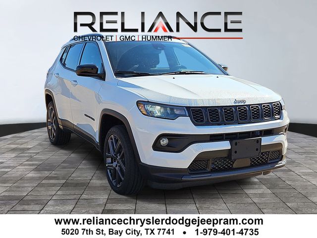 Bright White Clearcoat 2026 Jeep Compass SUV / Crossover Four-Wheel Drive 8-Speed Automatic
