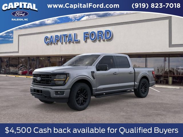 Gray Metallic 2026 Ford F-150 Pickup Truck Four-Wheel Drive Automatic