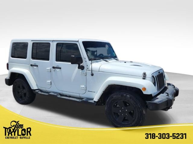 Bright White Clearcoat 2015 Jeep Wrangler SUV / Crossover Four-Wheel Drive 5-Speed Automatic
