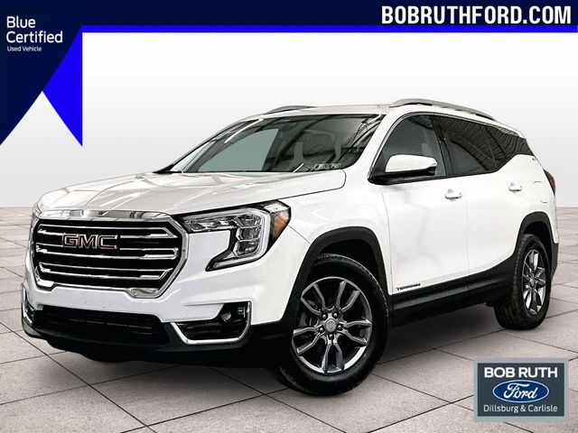 2022 GMC Terrain SLT White at Bob Ruth Ford