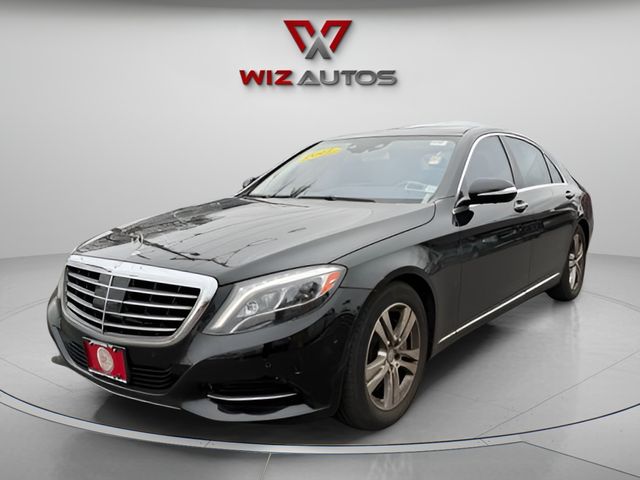Black 2017 Mercedes-Benz S-Class S 550 Sedan 4MATIC Sedan All-Wheel Drive 9-Speed Automatic