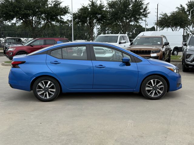 2023 Nissan Versa 1.6 SV Blue at Emmons Autoplex