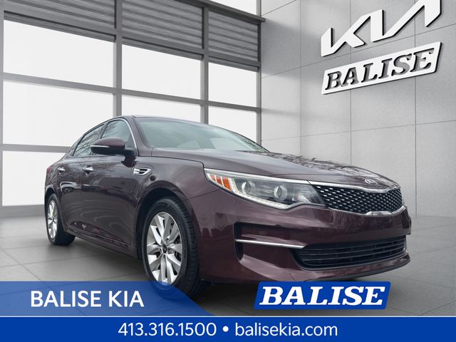 Red (Sangria) 2017 Kia Optima EX Sedan Front-Wheel Drive 6-Speed Automatic