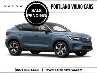 Fjord Blue Metallic 2024 Volvo C40 Recharge SUV / Crossover All-Wheel Drive 1-Speed Automatic