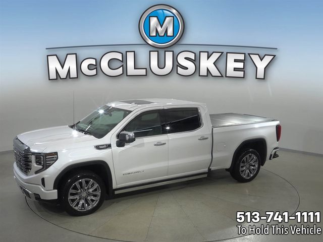 White Frost Tricoat 2024 GMC Sierra 1500 Pickup Truck Four-Wheel Drive Automatic