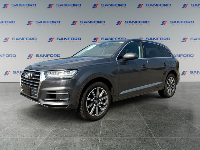 Gray Metallic 2019 Audi Q7 45 TFSI quattro Premium Plus SUV / Crossover All-Wheel Drive 8-Speed Automatic