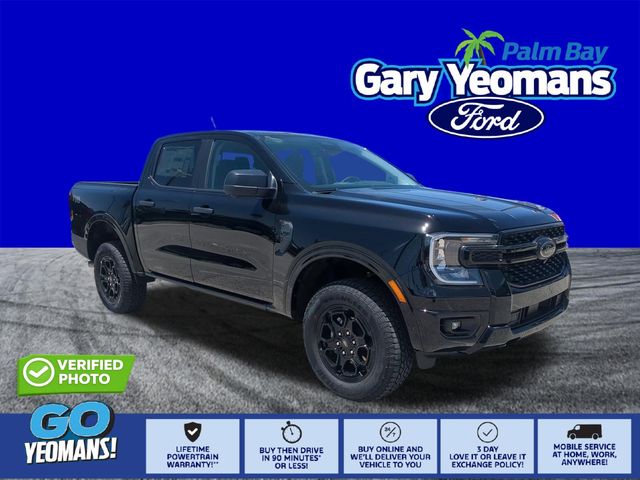 Shadow Black 2026 Ford Ranger Pickup Truck Four-Wheel Drive Automatic