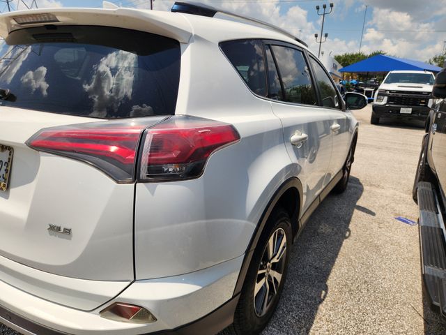 2017 Toyota RAV4 XLE White at Joe Myers Mazda Kia