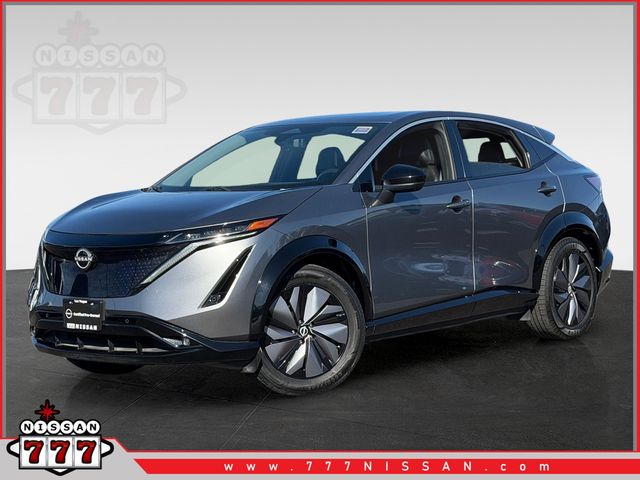 Gray (Gun Metallic) 2023 Nissan Ariya Evolve+ FWD SUV / Crossover Front-Wheel Drive Continuously Variable Transmission