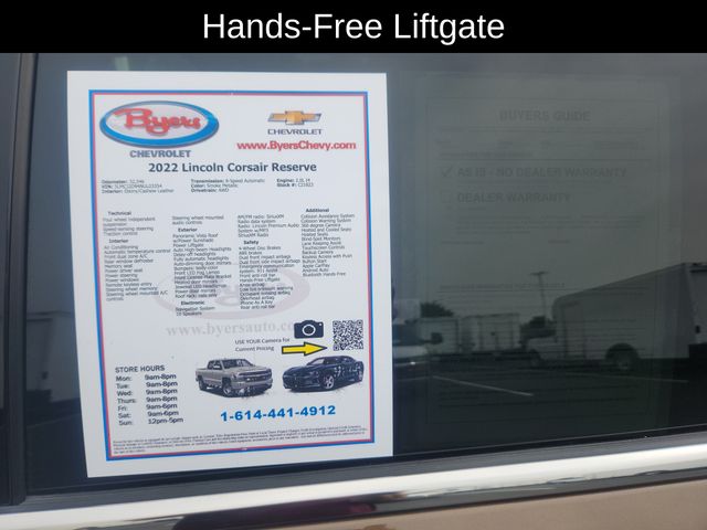 Used 2022 Lincoln Corsair For Sale in Grove City, OH