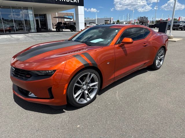 Vivid Orange Metallic 2024 Chevrolet Camaro Coupe Rear-Wheel Drive Automatic