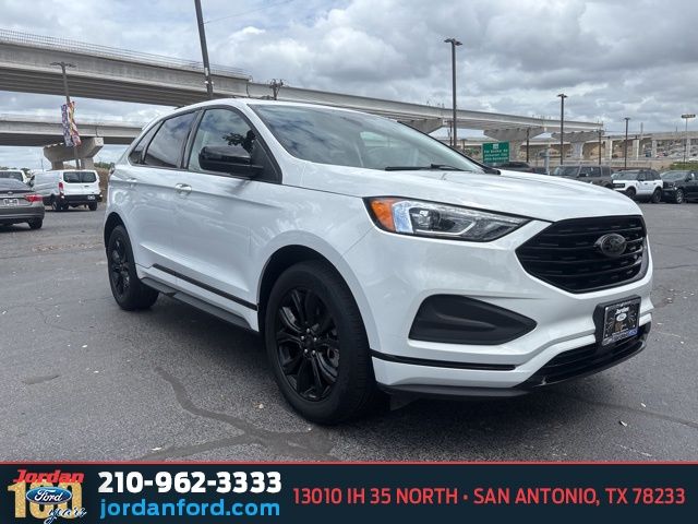 Oxford White 2023 Ford Edge SE AWD SUV / Crossover All-Wheel Drive 8-Speed Automatic