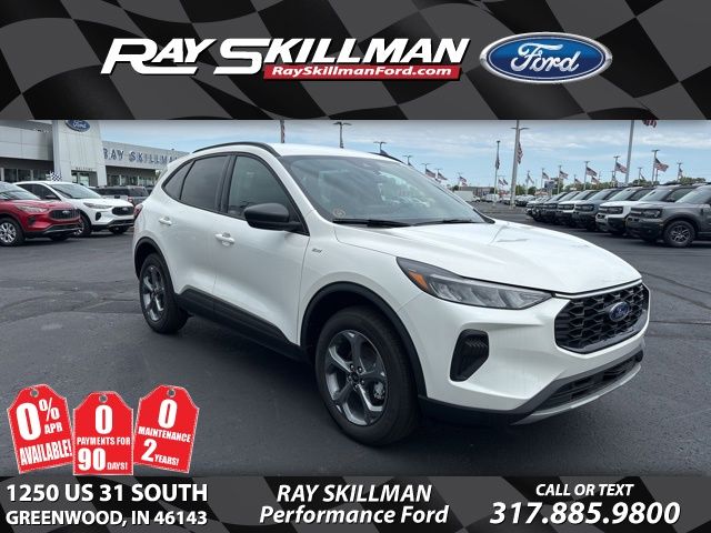 White Metallic 2026 Ford Escape SUV / Crossover All-Wheel Drive 8-Speed Automatic