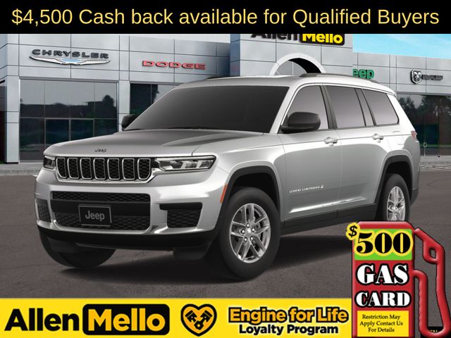 Silver Zynith 2025 Jeep Grand Cherokee L Laredo X 4WD SUV / Crossover Four-Wheel Drive 8-Speed Automatic
