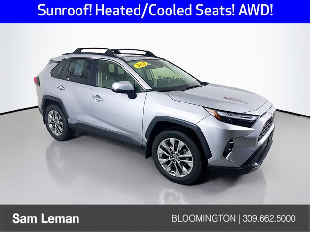 Silver 2023 Toyota RAV4 Limited AWD SUV / Crossover All-Wheel Drive 8-Speed Automatic