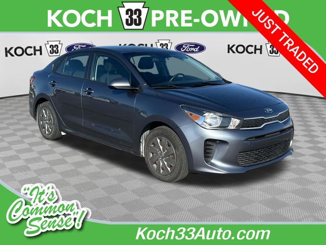 Phantom Gray 2020 Kia Rio S FWD Sedan Front-Wheel Drive Continuously Variable Transmission