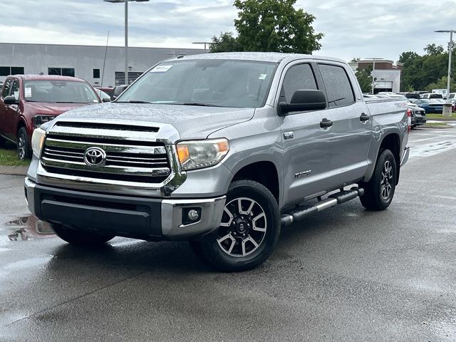 Silver Sky Metallic 2016 Toyota Tundra Pickup Truck Four-Wheel Drive 6-Speed Automatic Overdrive