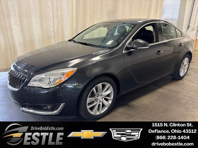 Smoky Gray Metallic 2016 Buick Regal Sedan Front-Wheel Drive 6-Speed Automatic