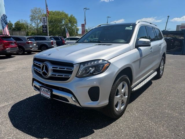 Iridium Silver Metallic 2018 Mercedes-Benz GLS 450 4MATIC SUV / Crossover All-Wheel Drive 9-Speed Automatic