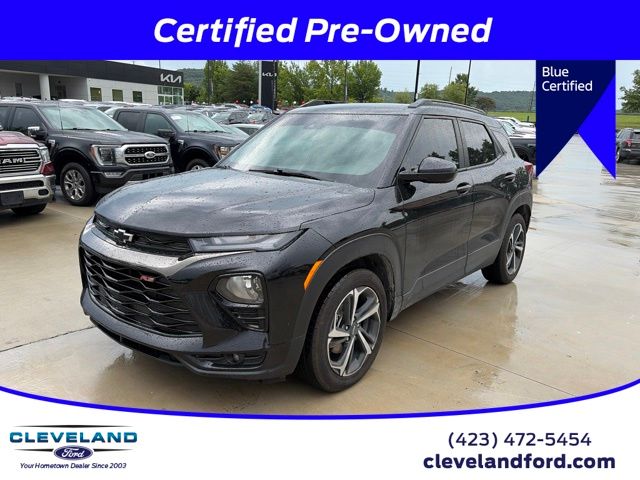 Mosaic Black Metallic 2022 Chevrolet Trailblazer SUV / Crossover Front-Wheel Drive Continuously Variable Transmission