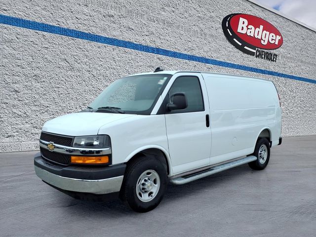 Summit White 2025 Chevrolet Express Cargo Van Rear-Wheel Drive 8-Speed Automatic Overdrive