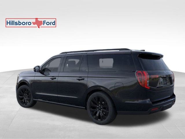 2025 Agate Black Metallic Ford Expedition Max Platinum 4X4 SUV
