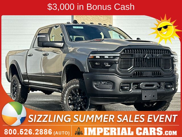 Ceramic Gray Clearcoat 2026 RAM 2500 Pickup Truck Four-Wheel Drive 8-Speed Automatic