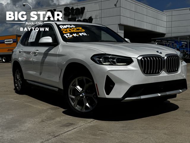2023 BMW X3 sDrive30i White at Bayway Cadillac of The Woodlands