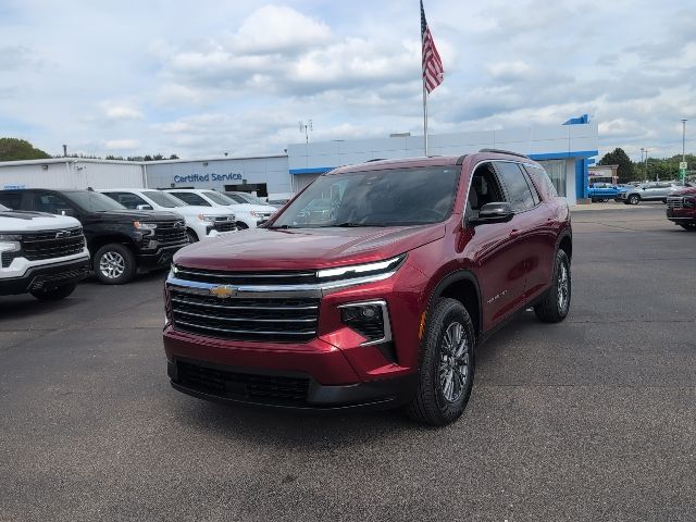 Radiant Red Tintcoat 2024 Chevrolet Traverse LT AWD SUV / Crossover Four-Wheel Drive 8-Speed Automatic