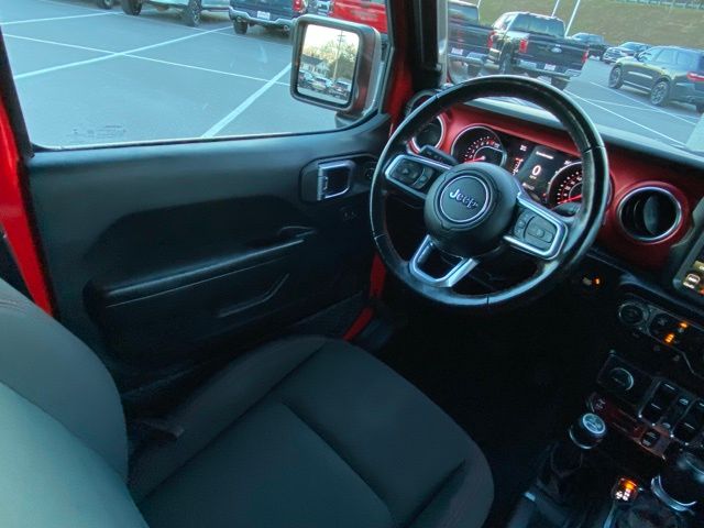 used 2022 Jeep Wrangler car, priced at $32,460