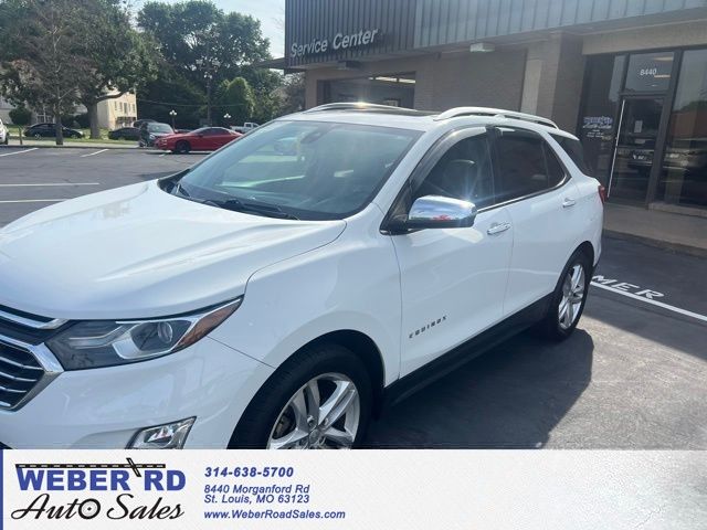 Summit White 2018 Chevrolet Equinox 2.0T Premier FWD SUV / Crossover Front-Wheel Drive 9-Speed Automatic Overdrive