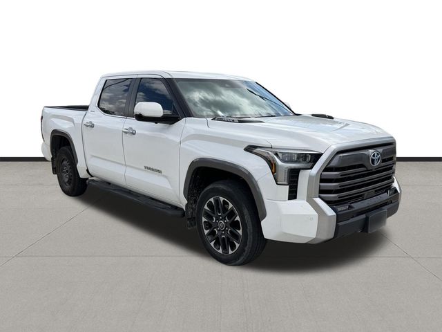 2024 Toyota Tundra Hybrid Limited White at Gullo Toyota